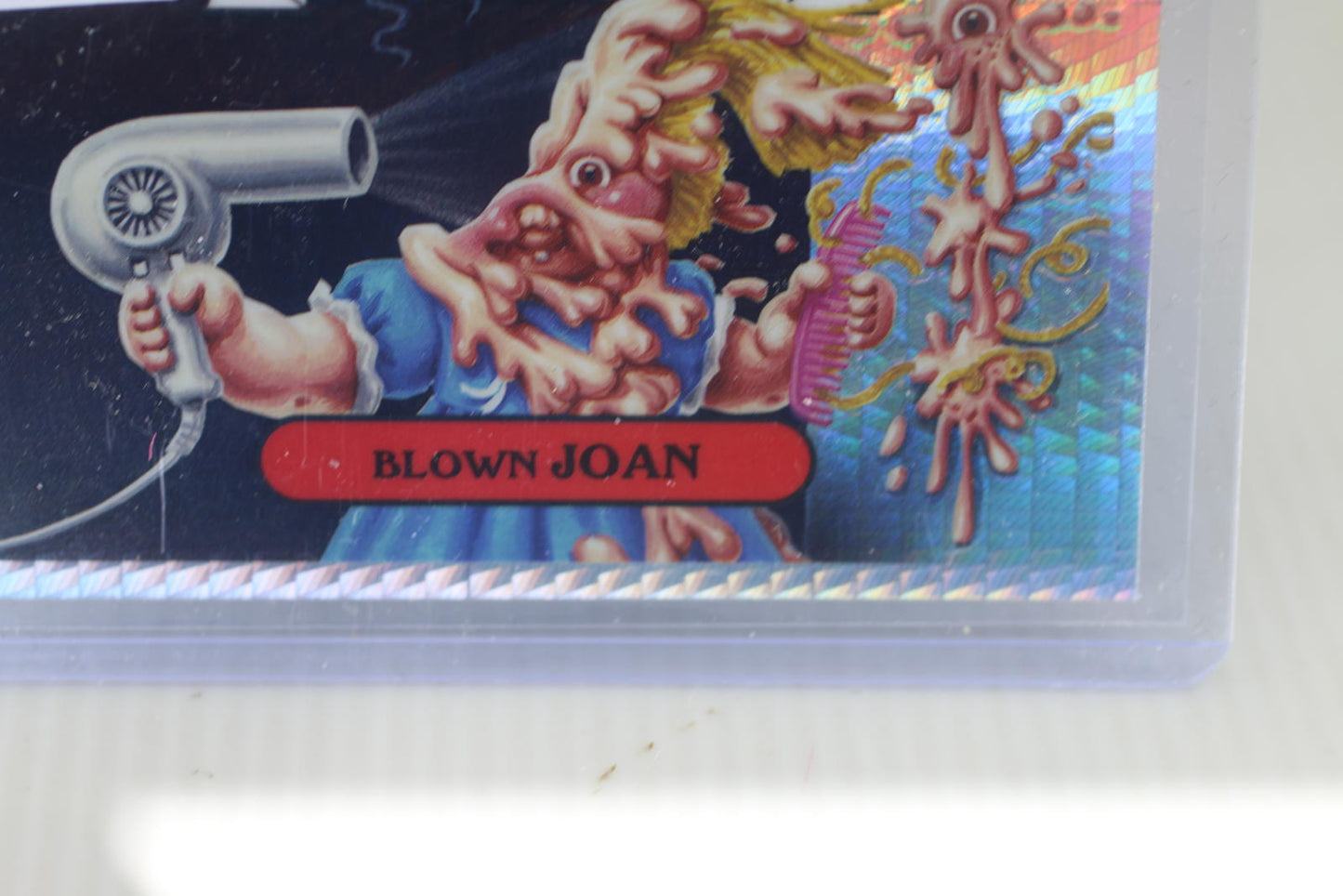 Garbage Pail Kids Blown Joan Trading Card 265b CHROME TOPPS