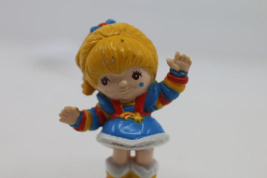 Rainbow Brite 1983 Hallmark PVC Miniature Figurine Bright Vintage Rainbow Bright