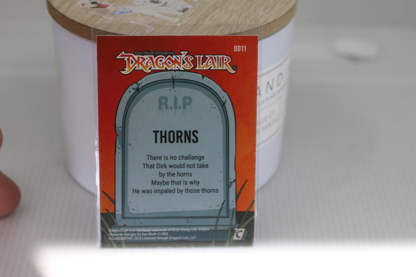 2024 Cardsmiths Dragon's Lair Death by Dirk  #DD11 ~ Thorns