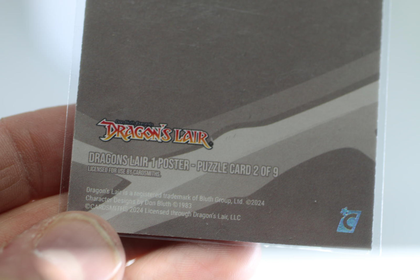 Dragon's Lair 1 Poster - Puzzle Card 2 of 9 2024 cardsmith