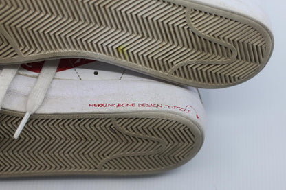 Size US 9.5 - Nike Blazer Mid vintage white 77 Sketch - Red