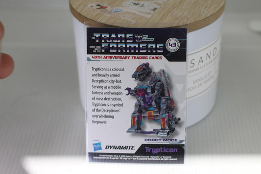 Transformers 40th Anniversary Trading Card - Trypticon #43