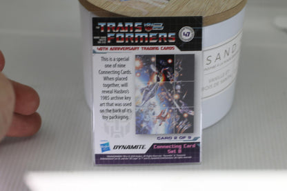 Transformers 40th Anniversary Trading Card - Connecting Card Set 1 - Card 2 of 9