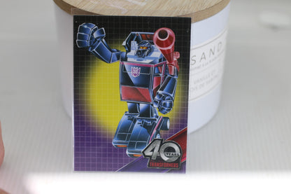 Transformers 40th Anniversary Trading Card - Runabout Robot Mode