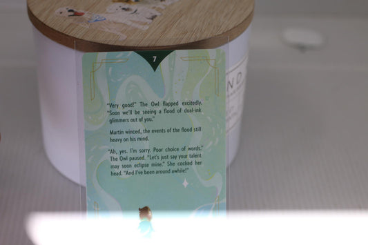 #7 Middle Right Lore Story Puzzle/Insert/Art 2025 Lorcana Archazia's Island