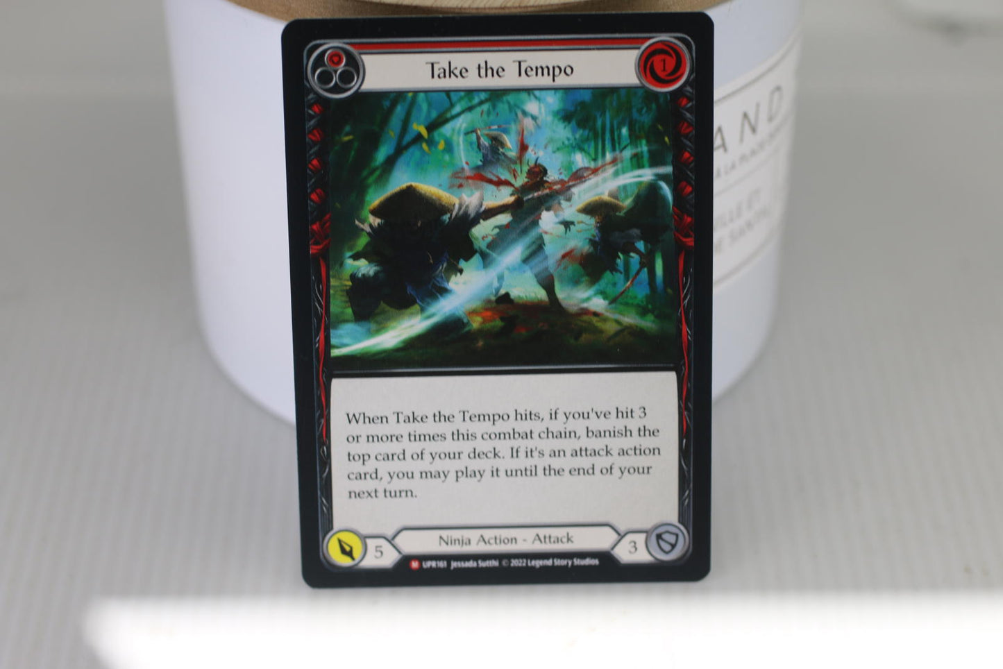 Flesh and Blood Take the Tempo Ninja Action Attack Card - Uprising (UPR) UPR161