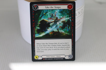 Flesh and Blood Take the Tempo Ninja Action Attack Card - Uprising (UPR)  UPR161