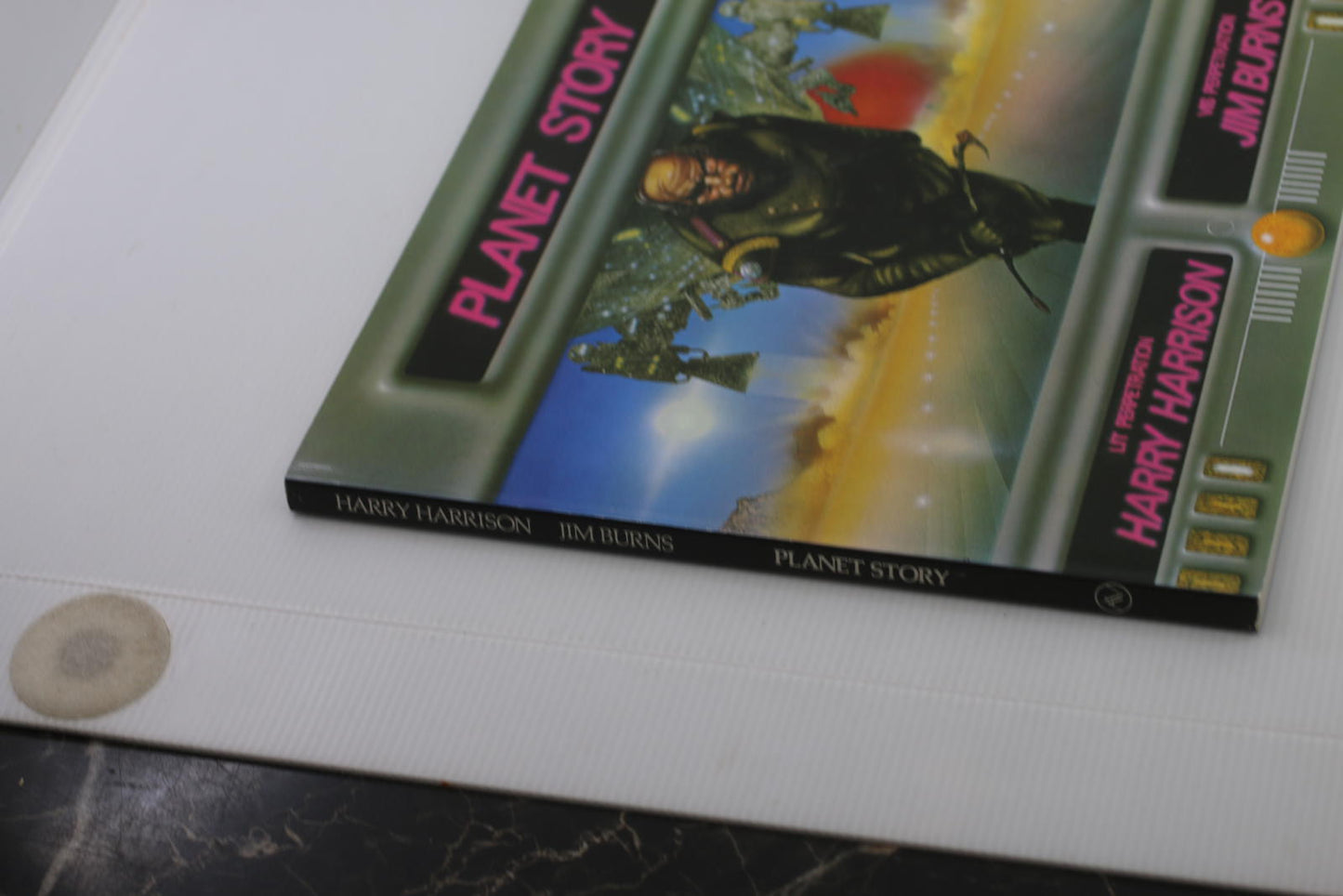 Planet Story Paperback Harry, Burns, Jim Harrison BOOK