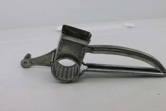 Vintage French Hand Rotary Food Mill / Grater – Single Drum