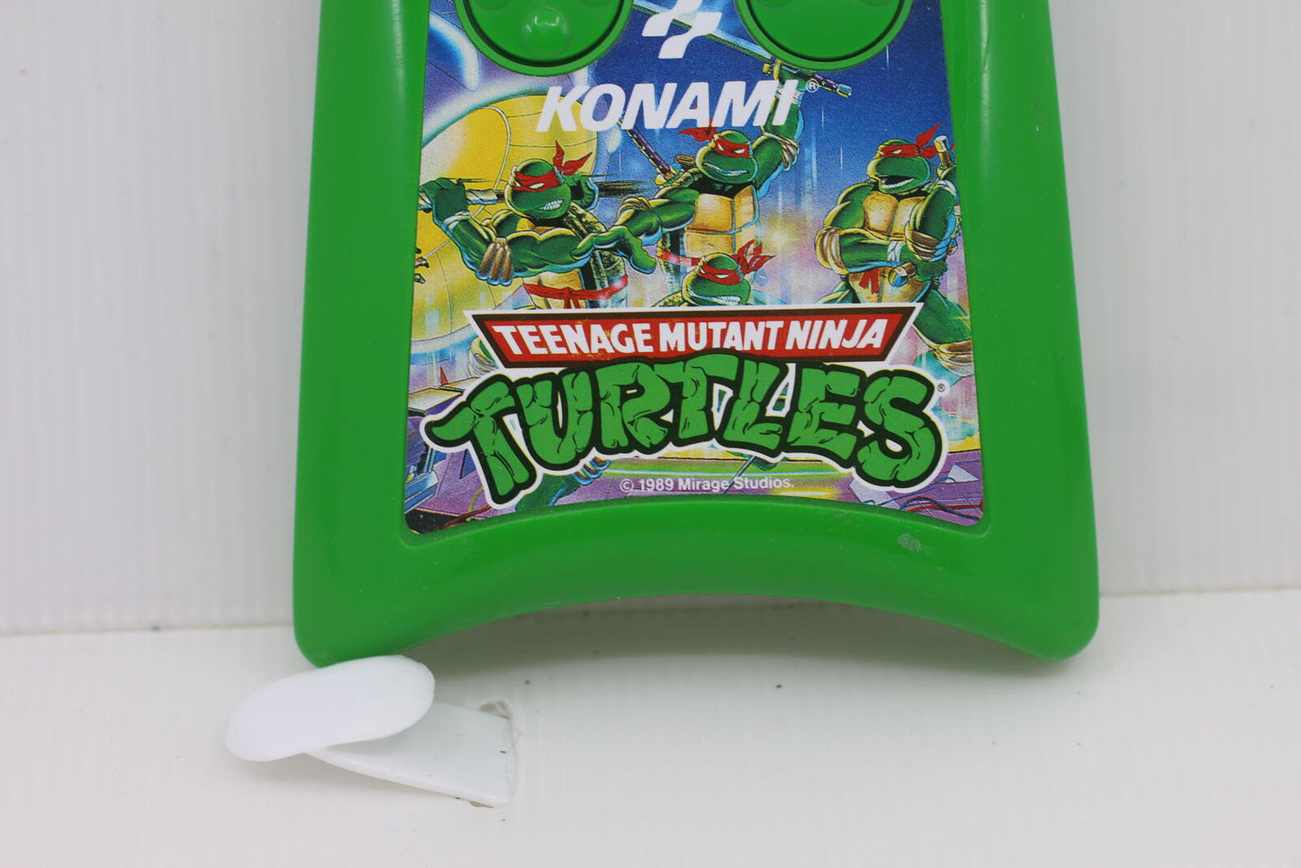 Teenage Mutant Ninja Turtles Handheld LCD Console Konami 1989 TESTED & WORKS