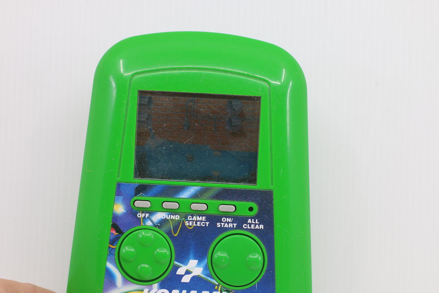 Teenage Mutant Ninja Turtles Handheld LCD Console Konami 1989 TESTED & WORKS