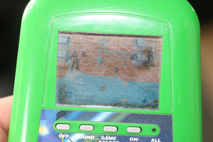 Teenage Mutant Ninja Turtles Handheld LCD Console Konami 1989 TESTED & WORKS