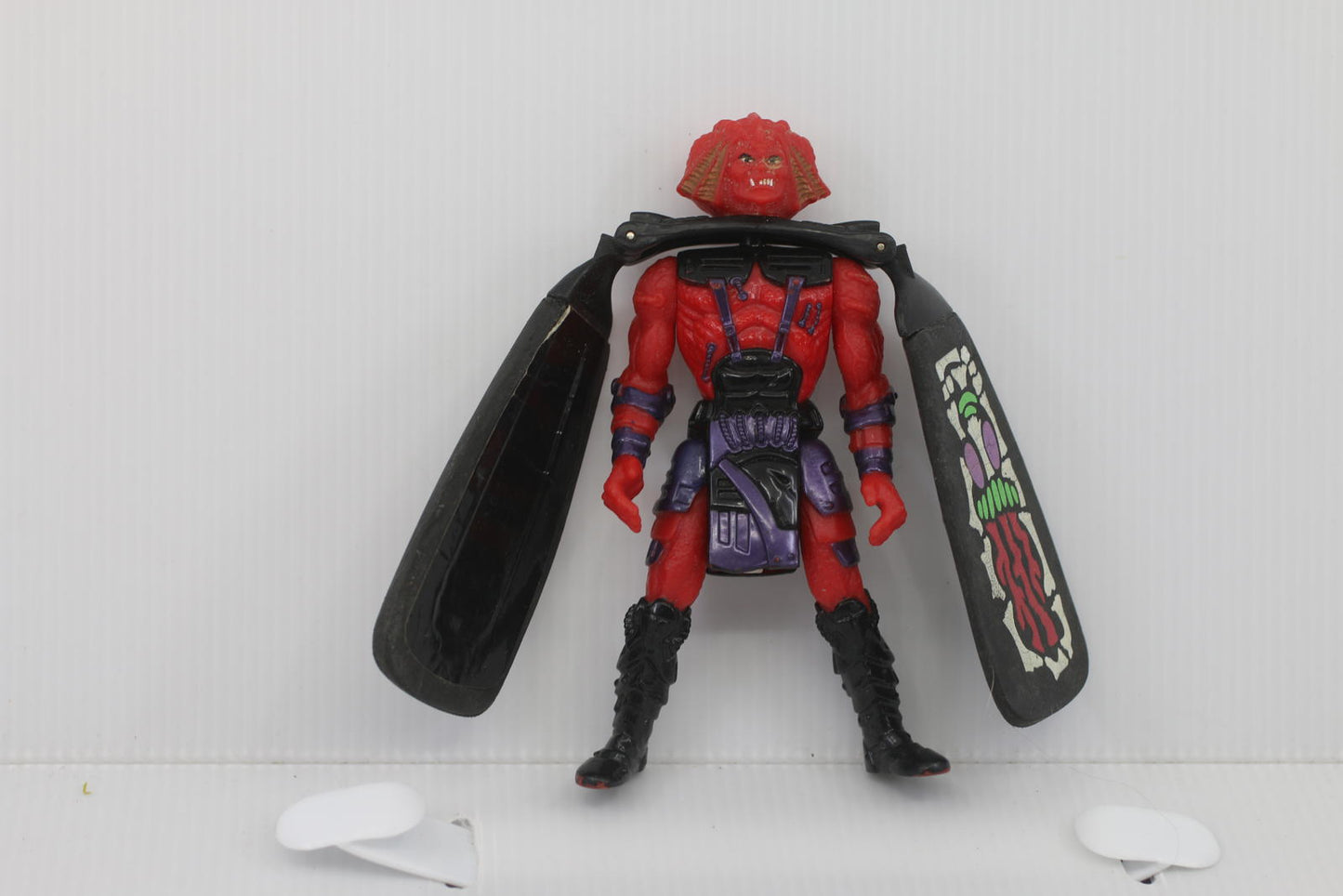 Vintage 1995 Dread Wing 5" Galoob Red Action Figure Dragon Flyz