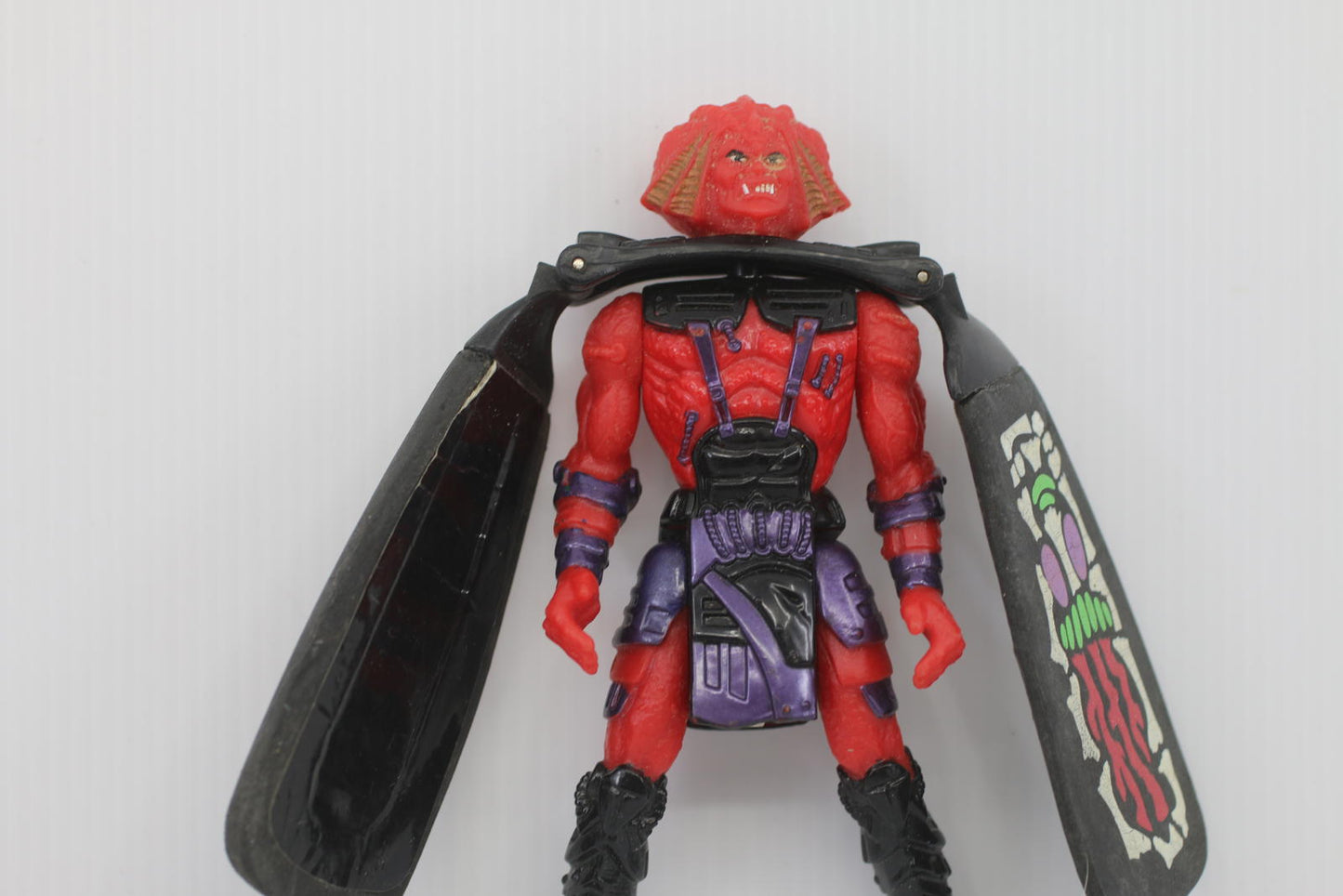 Vintage 1995 Dread Wing 5" Galoob Red Action Figure Dragon Flyz