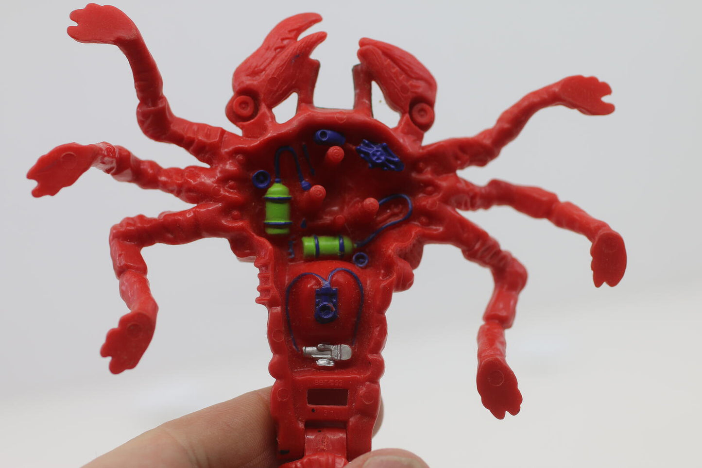 Mighty Max Stings Scorpion 1993 Bluebird Incomplete replacement inside body part