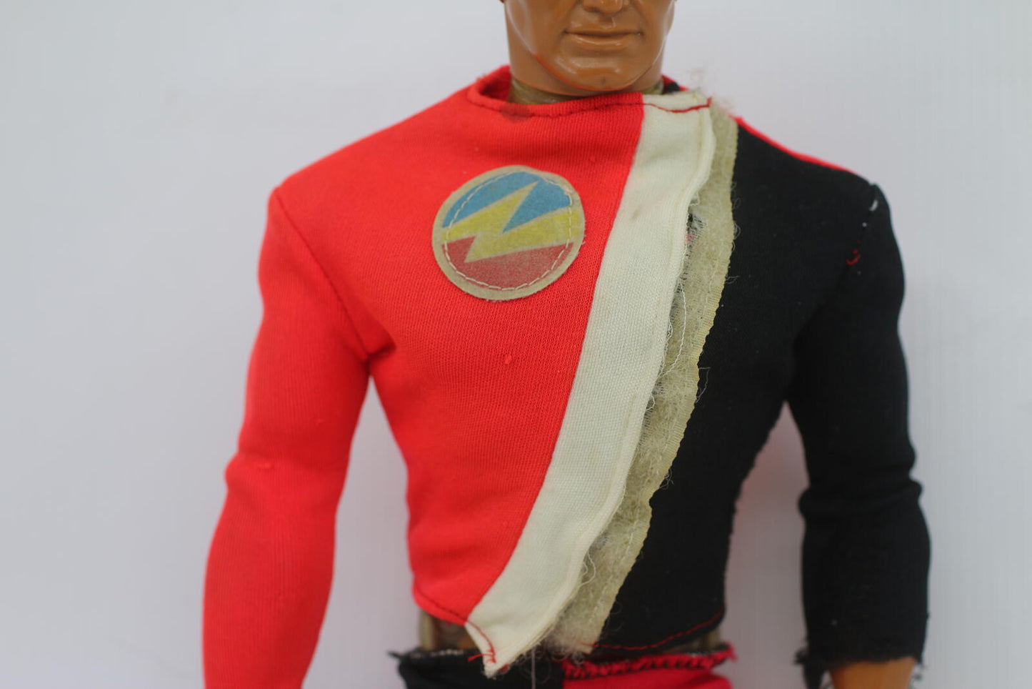Pulsar The Ultimate Man of Adventure Action Figure Mattel 1976 not Working Blood