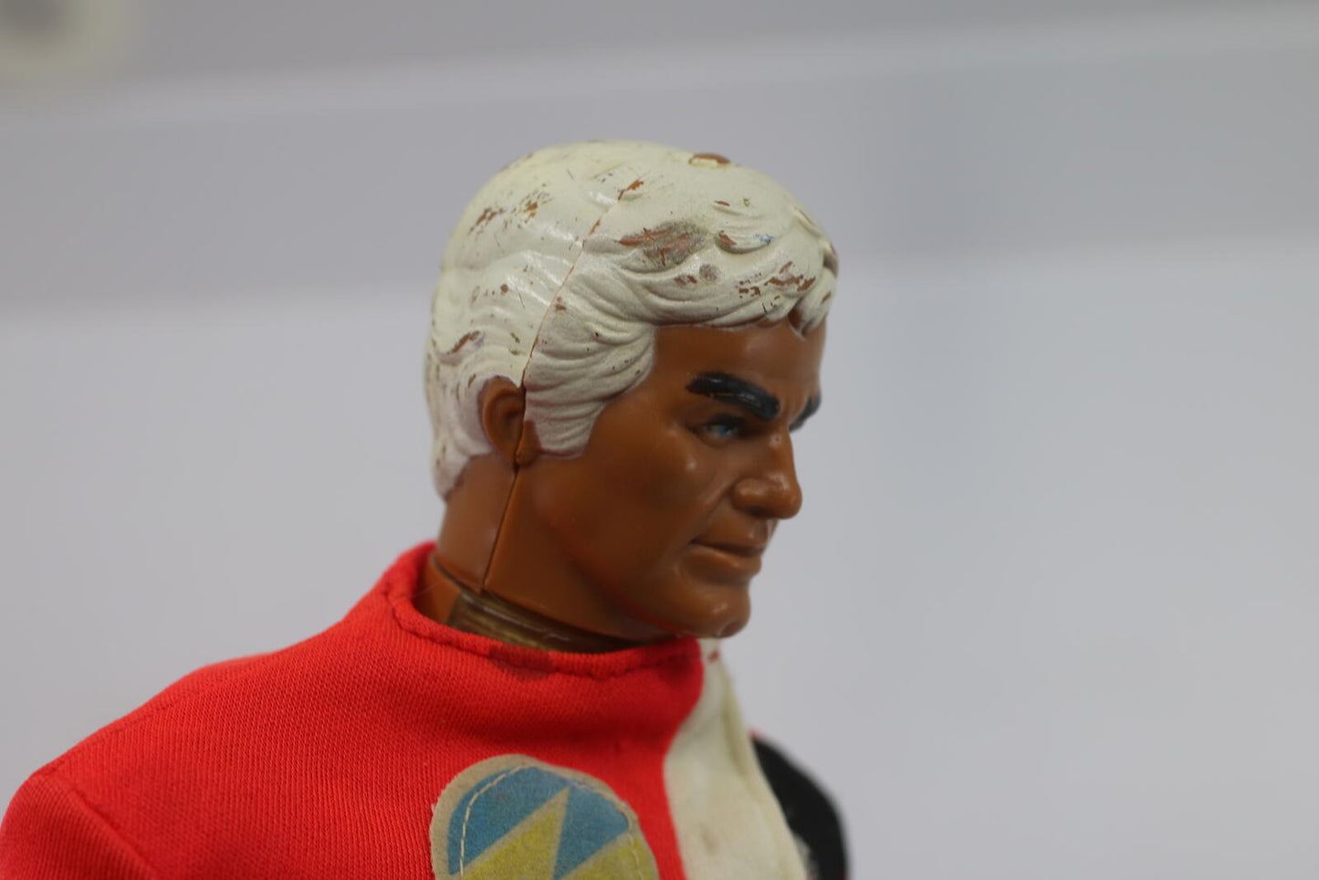Pulsar The Ultimate Man of Adventure Action Figure Mattel 1976 not Working Blood