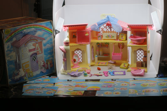 VTG 1985 My Little Pony Lullaby Lullabye Nursery Play Set Doll House Accessories