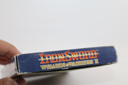 Wizards & Warriors Ii 2 Iron Sword Nes Nintendo Game Cib