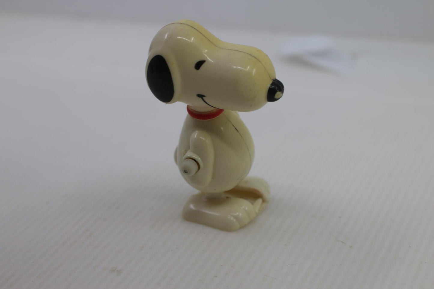 Vintage Snoopy Wind-Up Toy Figure Peanuts Collectible Cute Dog 3" 1966