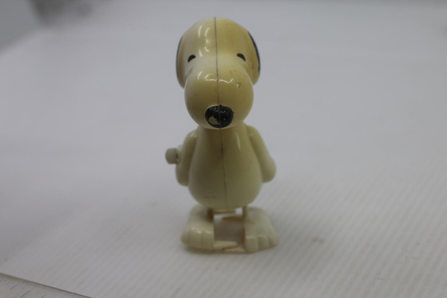 Vintage Snoopy Wind-Up Toy Figure Peanuts Collectible Cute Dog 3" 1966