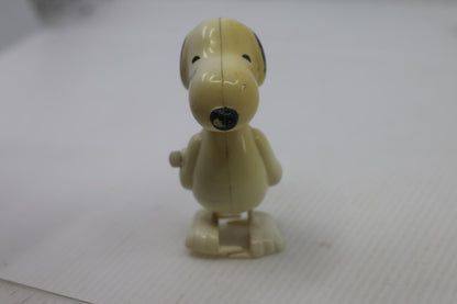 Vintage Snoopy Wind-Up Toy Figure Peanuts Collectible Cute Dog 3" 1966