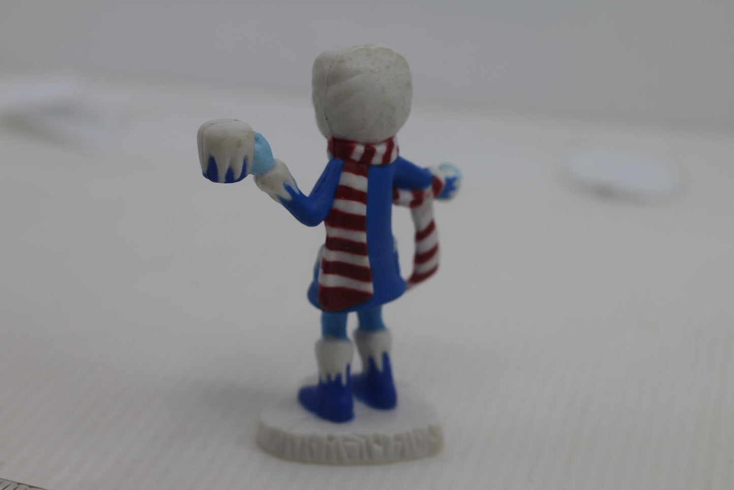 Vintage Care Bears Professor Cold Heart PVC Figure 1984 Miniature Mini