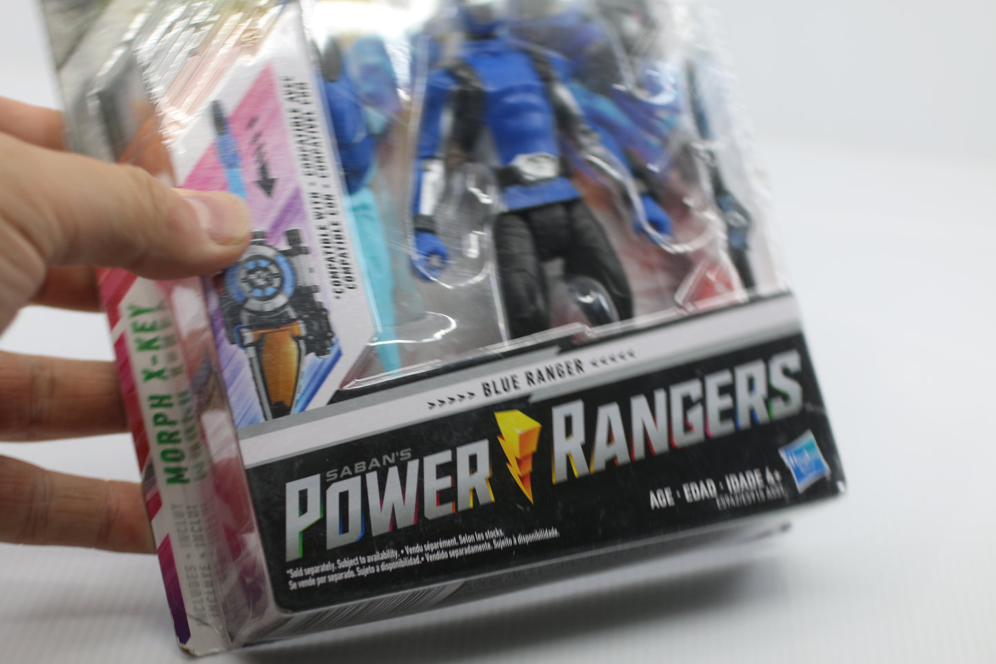 Power Rangers BEAST-X BLUE RANGER Beast Morphers Morph-X Key Action Figure