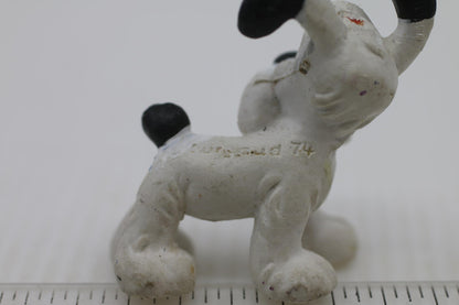 Figurine chien IDEFIX DARGAUD 1974 BULLY personnage d'Astérix &Obélix DOG figure