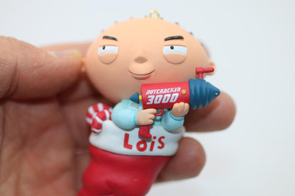 Stewie Griffin Nutcracker 3000 Christmas Ornament Figurine