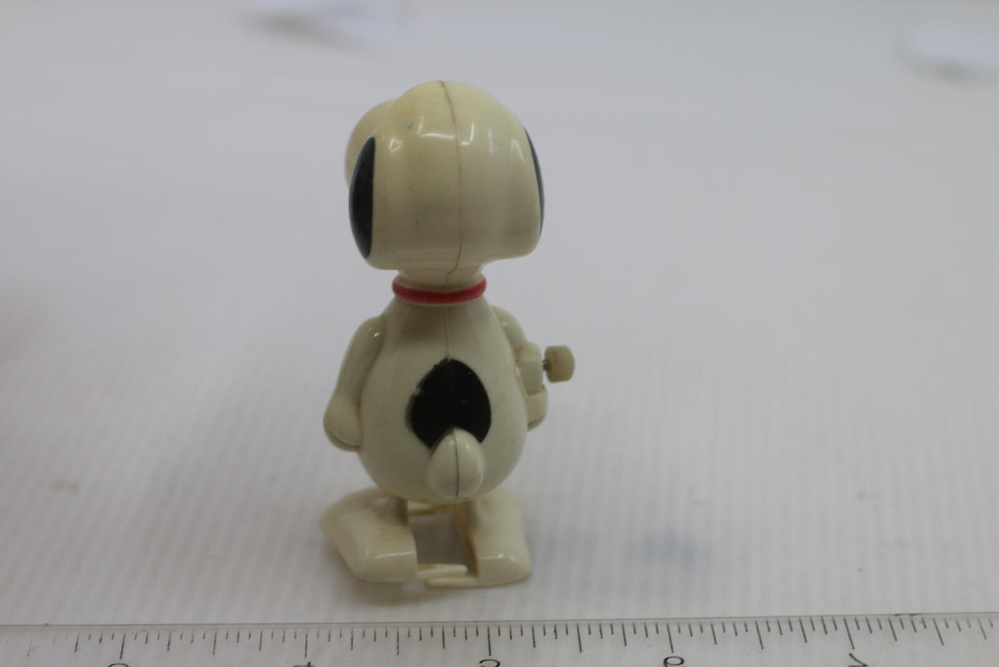 Vintage Snoopy Wind-Up Toy action Figure Peanuts Collectible Cute Dog 3" 1966 #2