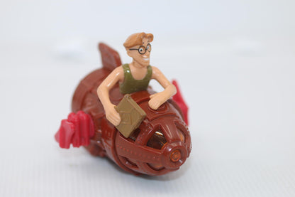 2001 McDonalds Happy Meal Toy Atlantis #1 Milo Thatch In Subpod Collectible Toys
