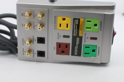 Monster Power HTS 400 Power Strip Surge Protector Home Theatre Clean Power