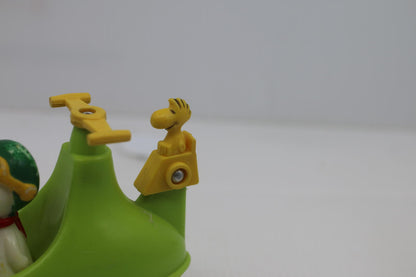 Vintage Snoopy Flying Ace Toy Vehicle with Woodstock