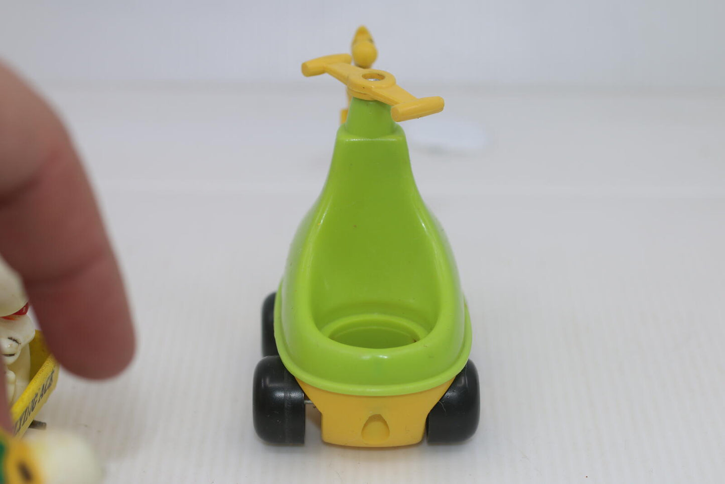 Vintage Snoopy Flying Ace Toy Vehicle with Woodstock