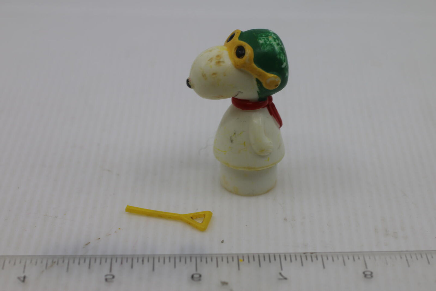 Vintage Snoopy Flying Ace Toy Vehicle with Woodstock
