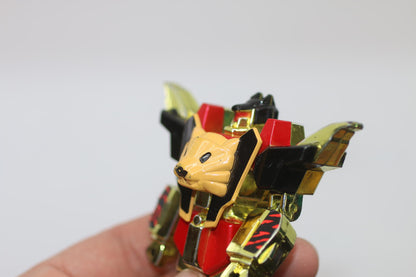 Vintage Lion Man Action Figure Jungle Rangers Leader Shine 1995 GoldChrome Robot