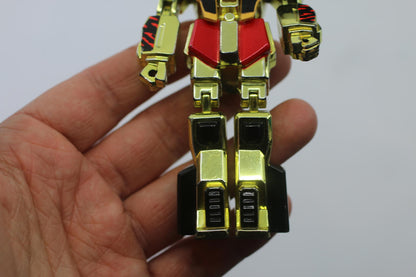 Vintage Lion Man Action Figure Jungle Rangers Leader Shine 1995 GoldChrome Robot