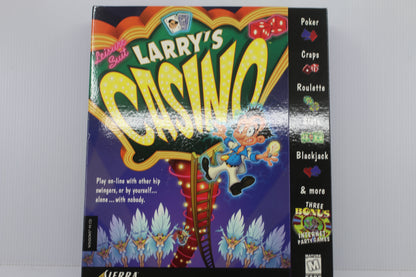 Larry's Casino Leisure Suite - Sierra PC CD-ROM Big Box NO GAME # NO GAME