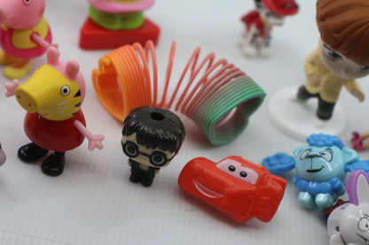 Mixed Assorted Small Toys Figures Collection peppa pig Paws patrol horse girls
