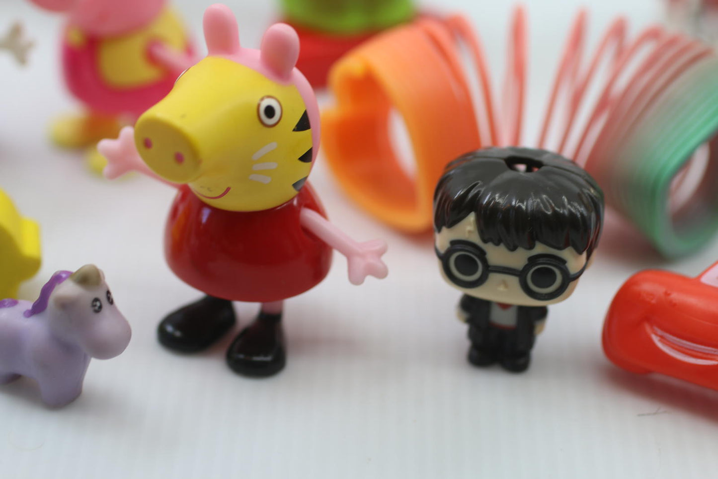 Mixed Assorted Small Toys Figures Collection peppa pig Paws patrol horse girls