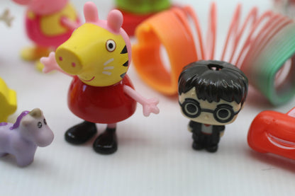 Mixed Assorted Small Toys Figures Collection peppa pig Paws patrol horse girls