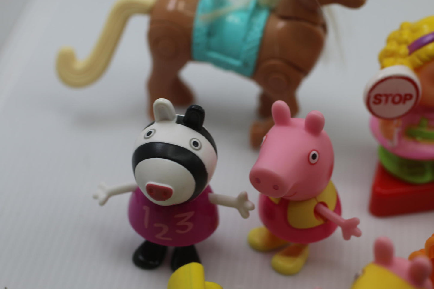 Mixed Assorted Small Toys Figures Collection peppa pig Paws patrol horse girls