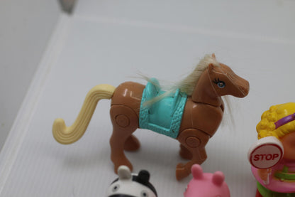 Mixed Assorted Small Toys Figures Collection peppa pig Paws patrol horse girls