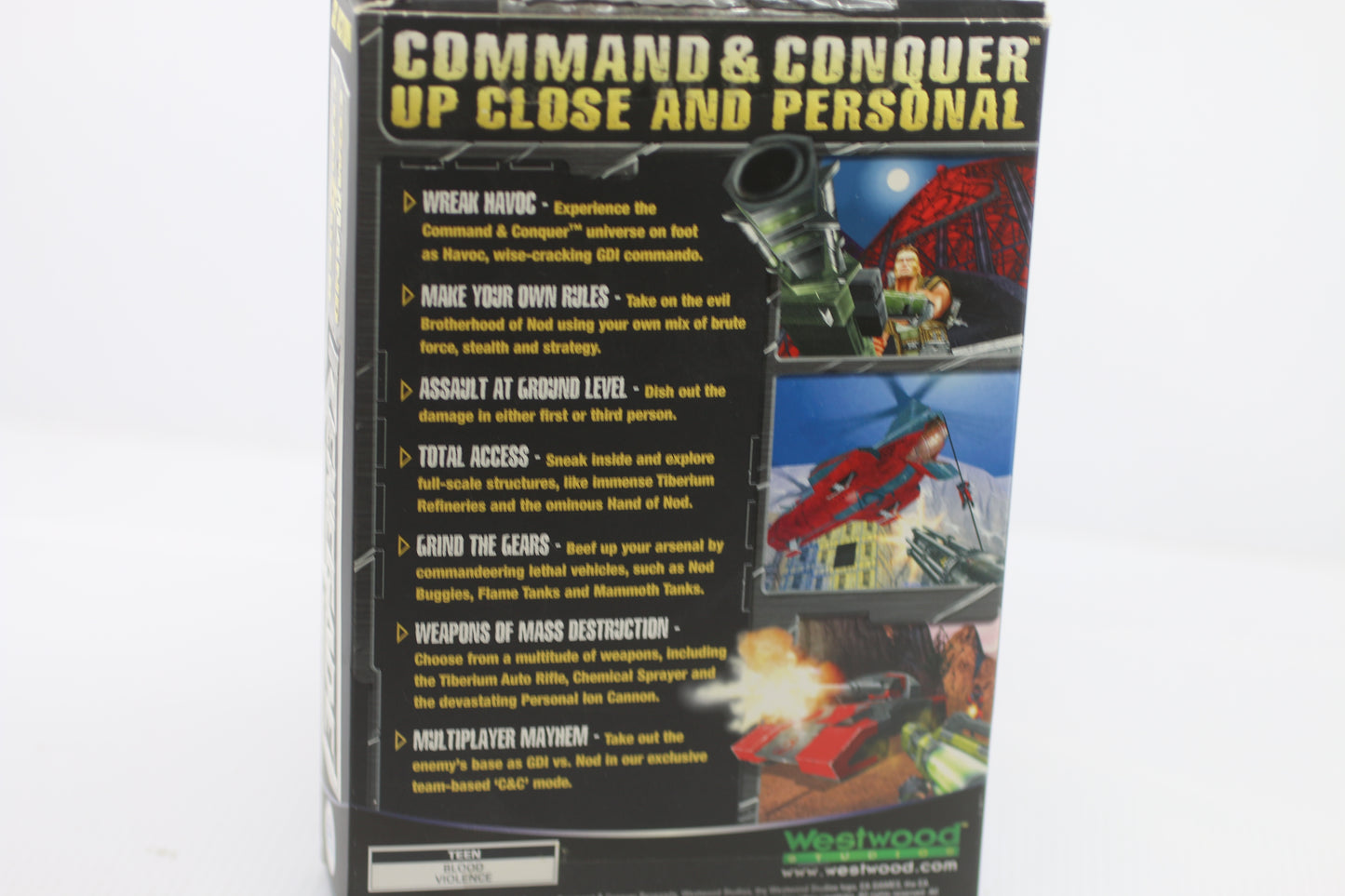 Command & conquer renegade big box only PC game ( Box Only )