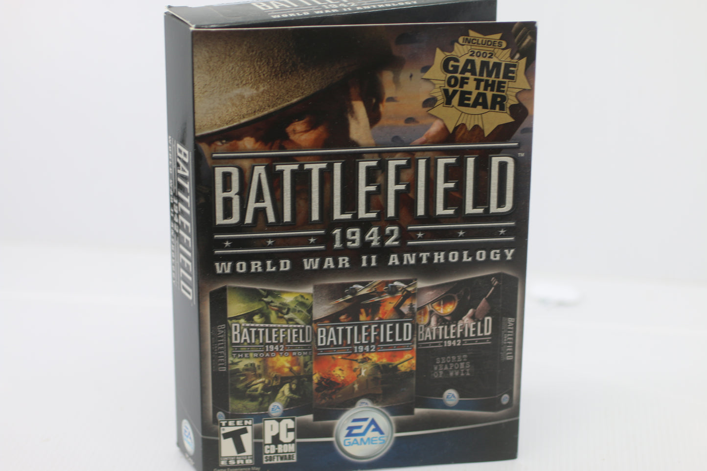 Battlefield 1942: World War II Anthology (PC, 2004) Big box Manuals only