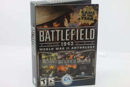 Battlefield 1942: World War II Anthology (PC, 2004) Big box Manuals only