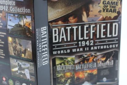 Battlefield 1942: World War II Anthology (PC, 2004) Big box Manuals only