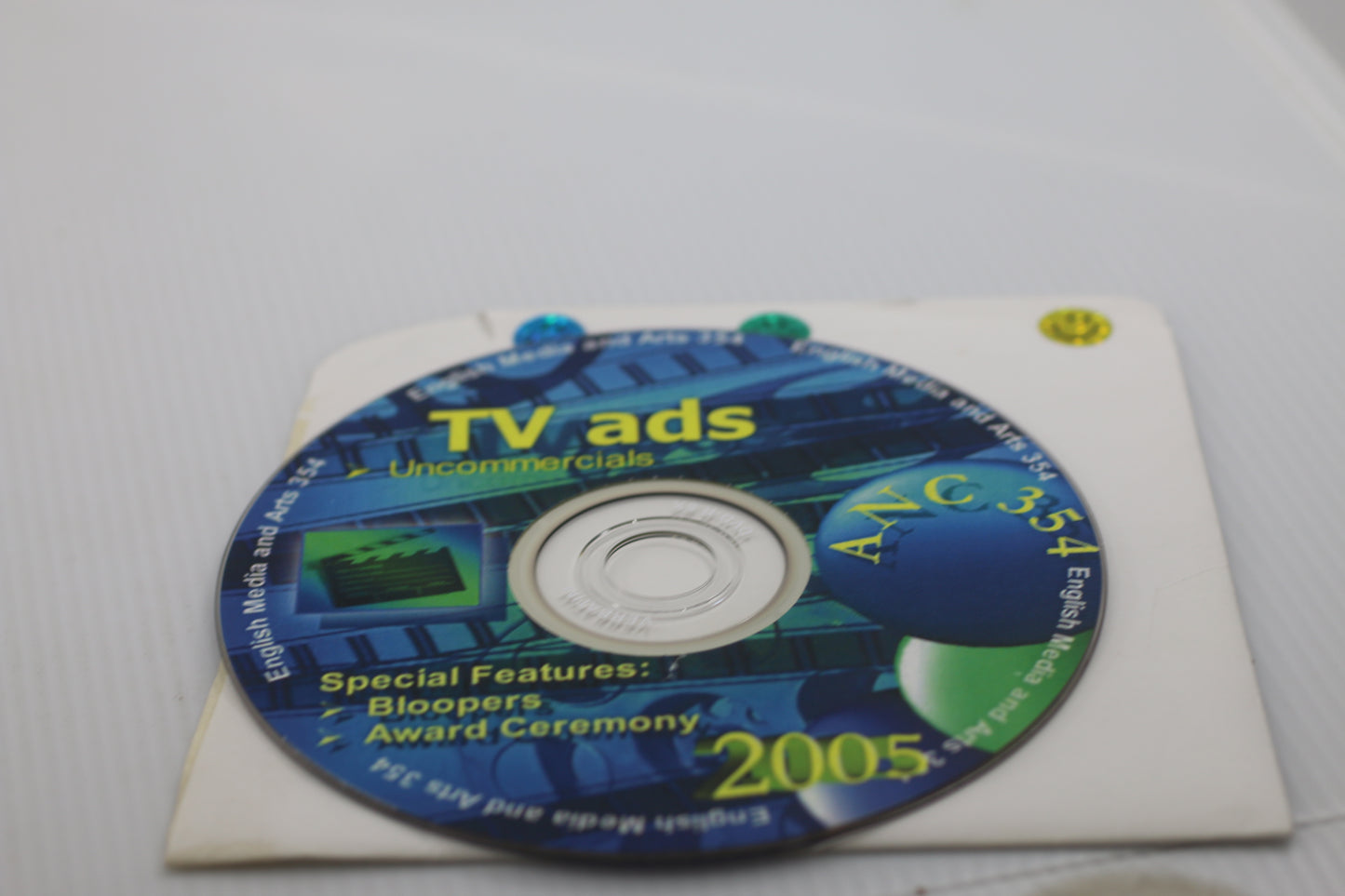 tv ads uncommercials 2005 cd ANC 354 english