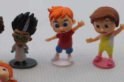 Satisfying COCOMELON ACTION FIGURES TOY Set 9 Small Cartoon Character Figurines